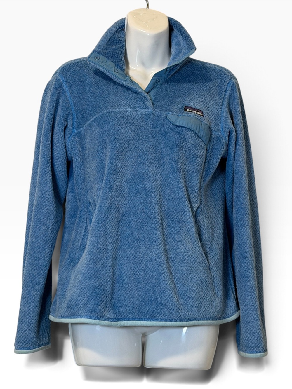 Patagonia Womens Polartec Thermal Pro Fleece Snap T Pullover Size Medium